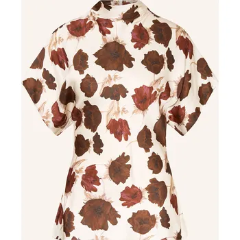 Dámská halenka Malina Dámská Halenka Otilia Ze Saténu, režná / tmavě...