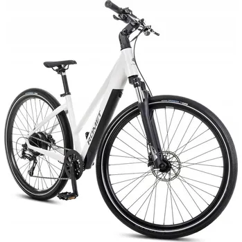 Elektrokolo Elektrokolo (do 250 W) Romet e-orkan d 1.0 rám 19 palců hliník kolo 28" bílé 250 W