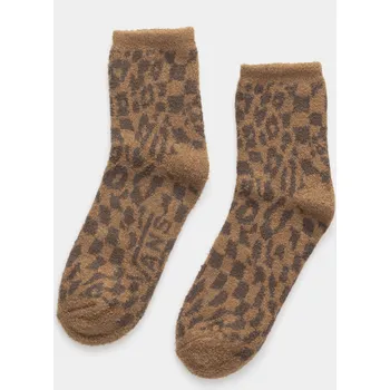 Pánské oblečení Vans Plaimor Crew (dachshund) M, hnědá