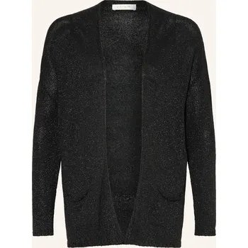 Dámský svetr Catnoir Dámský Úpletový Kardigan S Třpytivou Přízí, černá, 36