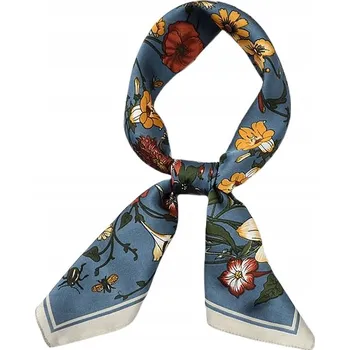 Podprsenka Little Angel šátek s květinami - satén