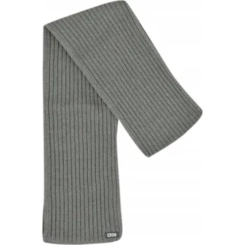 Šála Šedá pletená žebrovaná šála Doll, vel. UNIVERZÁLNÍ