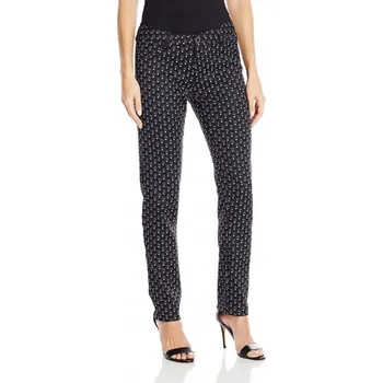 Dámské kalhoty Desigual elegantní dámské kalhoty úzkého střihu (rourky) dlouhé černé velikost 28