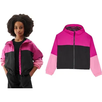 Dívčí bunda 4F Dívčí přechodová bunda růžová 4FJWSS24TJACF128