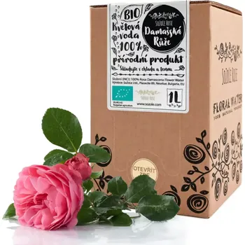 BIO Květová voda Damašská růže - 1l