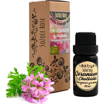 Vonný olej BIO éterický olej Geranium z Chalkidiki - 10ml