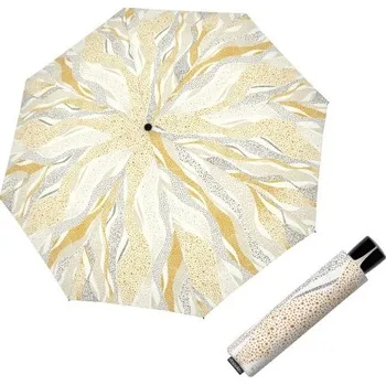 Deštník Doppler Mini Fiber Whisper sand - dámský skládací deštník