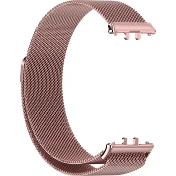 Řemínek na hodinky 4wrist Řemínek pro Samsung Fit 3 - Milanese Loop Rose Pink + 2 měsíce na vrácení zboží