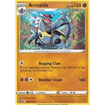 Sběratelská karetní hra Pokémon SIT 096/195 Armaldo - Silver Tempest Stav: Near Mint, Verze: NORMAL