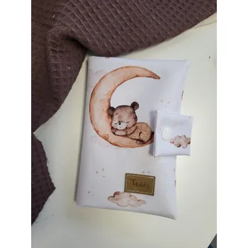 Obal na doklad Obal na očkovací průkaz medvídek