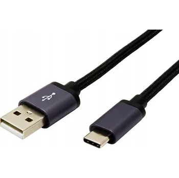Datový kabel Kabel USB 2.0 C - A M/M 0,8m