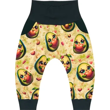 Tepláčky Baggy - Avokádo Velikost: 80