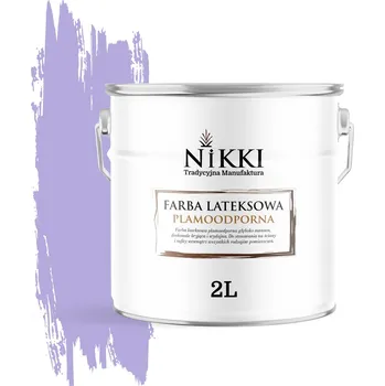 barva na zeď Barva NIKKI odolná vůči skvrnám fialová H2743 2 l matná