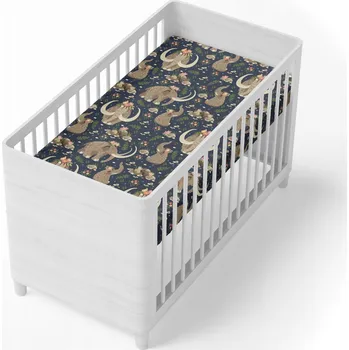 Prostěradlo Prostěradlo do łóżeczka 140x70 bavlna STŘEHY