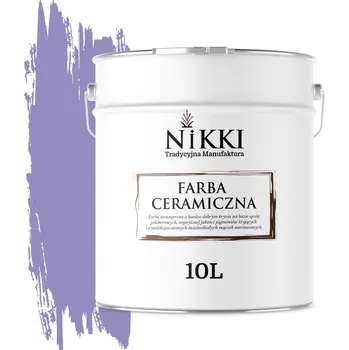 barva na zeď Barva barva na strop a stěny NIKKI 10 l H2629, ODOLNÁ PROTI DRHNUTÍ, SUPER KRYCÍ, matná