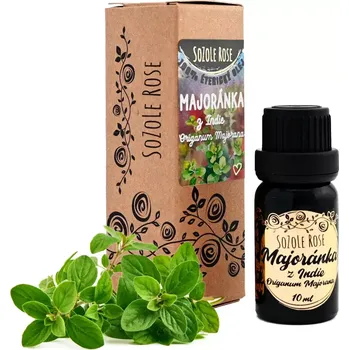 Vonný olej Éterický olej Majoránka z Indie - 10ml