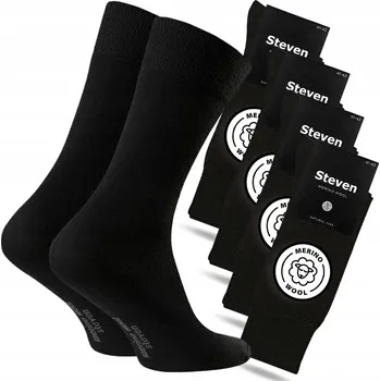 Pánské ponožky Steven Ponožky Art. 130 černé, velikost 41-43