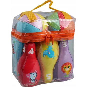 Desková hra Stolní hra Měkké kuželky pro nejmenší děti, Little Bright One Barbo Toys