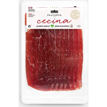 Dárkový potravinový koš Palcarsa Cecina de Leon krájená 100G