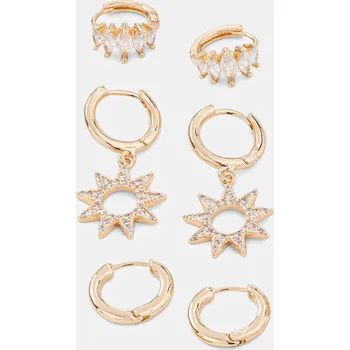 Náušnice Náušnice Aldo 3-pack SUNLIT.972 zlatá GLD, vel. ONE SIZE