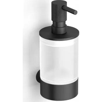 Ruční dávkovač mýdla nástěnný Stella 250 ml černý