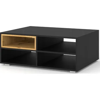 Konferenční stolek Konferenční stolek Homlando obdélníkový 94 x 70 x 37 cm černý