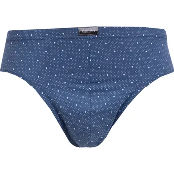 Boxerky Pánské slipy s puntíky Andrie PS3592 petrol velikost 3XL-62/64