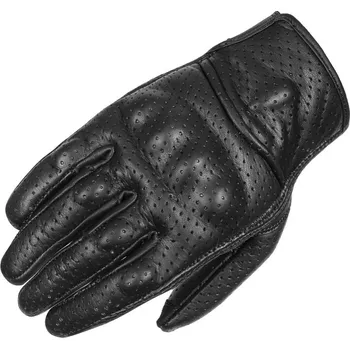 Moto rukavice TXR Dámské rukavice na motorku Torino černé perforované S (Stylové dámské rukavice na motorku z anilinové hovězí kůže. Včetně perforování, které zaručuje skvělou cirkulaci vzduchu i během horka. )
