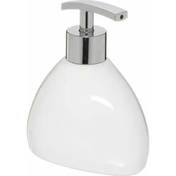 Dávkovač mýdla Keramický bílý dávkovač mýdla Colors 250 ml skandinávský do koupelny 5five