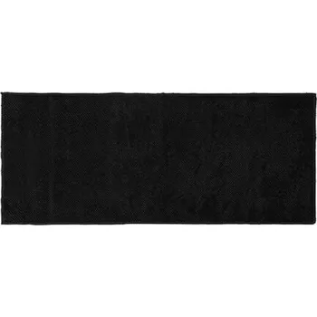 Koberec Klasický koupelnový a kuchyňský kobereček 50x120 cm černý z mikrovlákna 5five simply smart