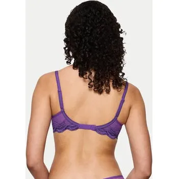 Podprsenka Triumph Podprsenka Balconette Comfort Glam 10224928 Fialová 75D