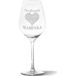 Sablio Sklenička na víno Nejlepší maminka: 49 cl