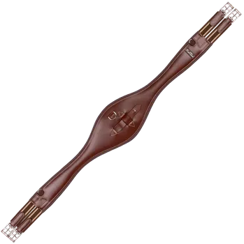 Sport Kentaur Podbřišník kožený Monaco s gumou Barva kůže: černá, Cm podbrisnik: 145