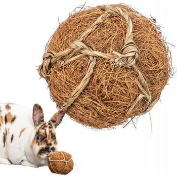 hračka pro malé zvíře Trixie Kokosová koule, hračka pro hlodavce, 6 cm