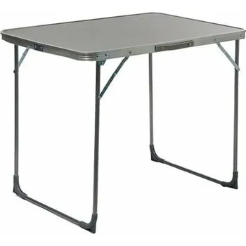 Zahradní stůl Skládací stůl Otano 80 cm šedý na zahradu a balkon, ocelová deska, praktický a kompaktní