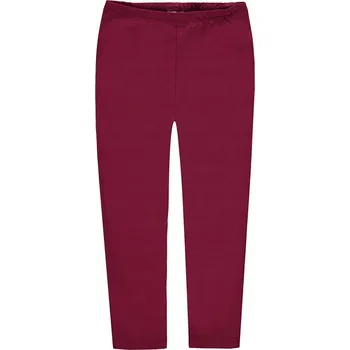 Dívčí legíny Dívčí hladké legíny Kanz vínové, velikost vel.