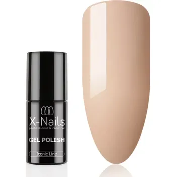 Přípravek na nehty Gel lak Iconic line, 6g – DESERT BEIGE (teplý béžový odstín) (Béžový gel lak )