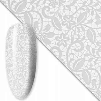 Fólie na zdobení nehtů BÍLÁ #13