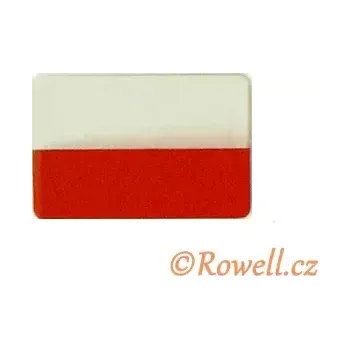 Dveřní kování LV40 Vlaječka POL 25x17 mm