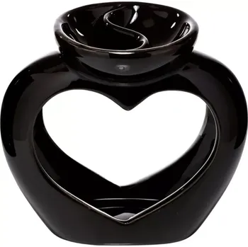 Aroma lampa Eden Keramická aromalampa Široké Srdce 14 cm