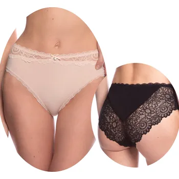 Kalhotky LAMA Kalhotky Dámské Bikini VÍCEBAREVNÉ vel. XL, 2 ks