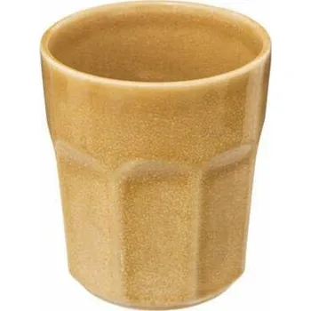 Keramický hrnek Roma 300 ml žlutý na kávu a čaj moderní odolný 5five