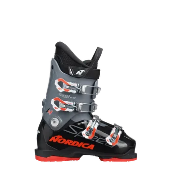Sjezdové lyžování Lyžařské boty Nordica SPEEDMACHINE J 4 - 265, black/anthracite/red