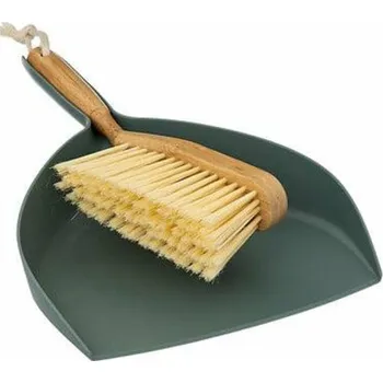 Kartáč na nádobí Kartáč s prachovkou zelený/přírodní