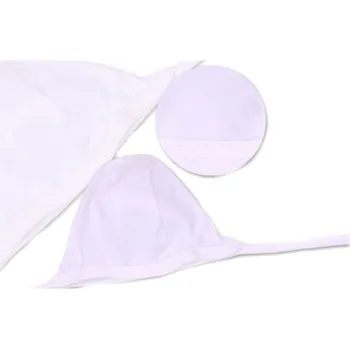 Kojenecká čepice Novorozenecká čepička na zavazování - bílá 62 (2-3m)