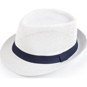 Klobouk Letní klobouk / slamák unisex, barva 13 (vel. 59) bílá