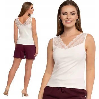 Moraj dámské tílko bílé na ramínka, velikost S