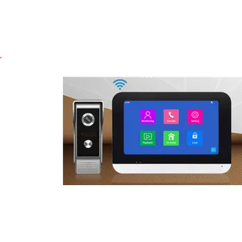 Veria Chytrý 7" videozvonek s monitorem PST-DB10 – Tuya, WiFi/PoE, 1080p, noční vidění, vzdálené odemykání