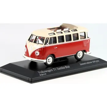 autíčko CARARAMA Volkswagen T1 Samba-Bus 1963 1:43 VW T1 - kovový model