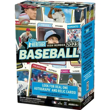 Karetní hra 2023 Topps Heritage High Number Baseball Blaster Box